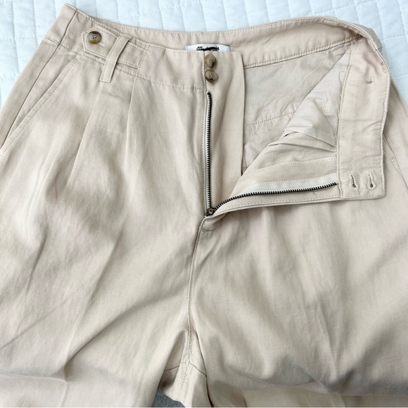 Madewell The Harlow Wide-Leg Pant in Harvest Moon Khaki Size 2 NWT - Picture 7 of 8
